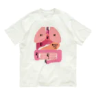 muscle_oniisanのホルモン Organic Cotton T-Shirt