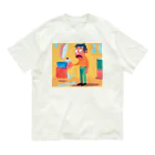 JINPACHIの優雅な男 Organic Cotton T-Shirt