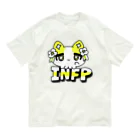 ムラサキゲジゲジのオンラインショップの16性格タコちゃんず INFP オーガニックコットンTシャツ