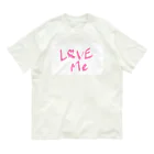 HigasaのLove me オーガニックコットンTシャツ