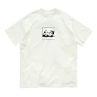 IKEDAYAのリラックスねこ オーガニックコットンTシャツ