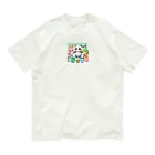 sohana92のかわいい動物たち オーガニックコットンTシャツ