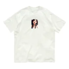 美少女学院の黒髪美少女　美鈴ちゃんメガネ Organic Cotton T-Shirt