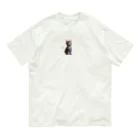 LuuuNのにゃんこ猫 Organic Cotton T-Shirt