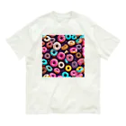 piasのオリジナルグッズアイテム通販のしあわせのドーナツたち Organic Cotton T-Shirt