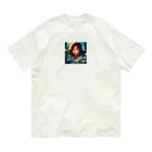 柴犬大好きマンの可愛い女の子　儚い　 Organic Cotton T-Shirt