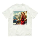 AQUAMETAVERSEのカジノ・ド・モンテカルロ　Tomoe bb 2712 Organic Cotton T-Shirt