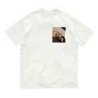 M-Storeのキョトンなフェレット Organic Cotton T-Shirt