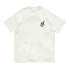 治水(kou×ken=Design)のNEWダイナソー オーガニックコットンTシャツ