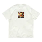 ageha-0238のピクセル食材 Organic Cotton T-Shirt