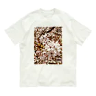 koikoi shop@suzuri店のおもいでのなかの桜 Organic Cotton T-Shirt