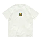 幸運招来の太陽さん オーガニックコットンTシャツ