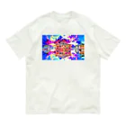 ジョー「鏡面反射のデジタルアート」(鈴木穣)の鏡面反射の開園前　Model「Victoria_Regen」 Organic Cotton T-Shirt