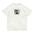 Kumaziro-の犬マフィア！ Organic Cotton T-Shirt