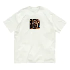 Hari Oko worldの歌う！うるうるハリネズミ Organic Cotton T-Shirt