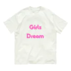 あい・まい・みぃのGirls Dream-少女たちが夢を持つことば オーガニックコットンTシャツ