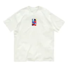 ぷのモダン風、女優感、ボブ Organic Cotton T-Shirt