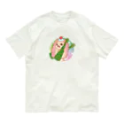 さちあきのおみせの季節のちまきハリネズミ Organic Cotton T-Shirt