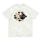 mincruのお魚さんは大家族 Organic Cotton T-Shirt