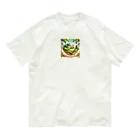 アミュペンののんびりとくつろぐワニの姿 Organic Cotton T-Shirt