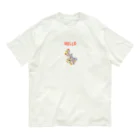 小学生アーティストrishaのすうじにわとり Organic Cotton T-Shirt