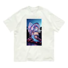 AQUAMETAVERSEの幻想的なお家アメジスト2846 Organic Cotton T-Shirt