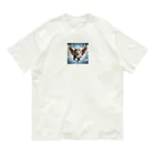 oz-chanの空飛ぶ猫リアル風1 Organic Cotton T-Shirt