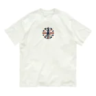 まりな☆のお店のおしゃれ女子☆イギリスモチーフ オーガニックコットンTシャツ