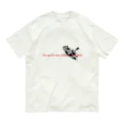 E.Pの墨絵「チーター」 Organic Cotton T-Shirt