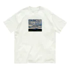 kawattiの画像店の雲に占領された青空 オーガニックコットンTシャツ