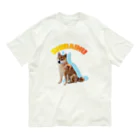 LLC Reality のSHIBAINU（ソラくん）おすわり Organic Cotton T-Shirt