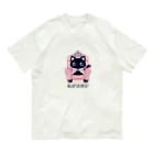 CROWN−CLOWNの【黒猫B】私が法律だ オーガニックコットンTシャツ