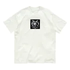 dai-k_1977のカッコいい強そうなトラ Organic Cotton T-Shirt