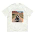 the blue seasonの無限の地平線へ向けて Organic Cotton T-Shirt