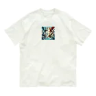 烈火拳館 - The Blaze Fist Dojoの美しいドラゴン Organic Cotton T-Shirt