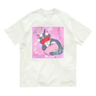 きなこのHappy Lifeのまったりネコ Organic Cotton T-Shirt