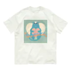 きなこのHappy Lifeのhappiness オーガニックコットンTシャツ