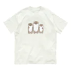 コツメカワウソ3兄弟のコツメカワウソ3兄弟 Organic Cotton T-Shirt