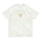 nyan(ΦωΦ)のくままくん オーガニックコットンTシャツ