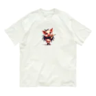 momonekokoの子豚アーティスト オーガニックコットンTシャツ