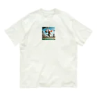 マシャのｐちゃんの冒険 Organic Cotton T-Shirt