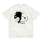 B-catのゴルフ猫 オーガニックコットンTシャツ