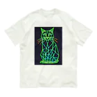 designinglab-itemsのMyaoneon（ミャオネオン） ネオ大将 Organic Cotton T-Shirt