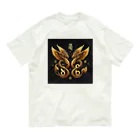 亀蘭タマムシの招福金龍文珠 Organic Cotton T-Shirt