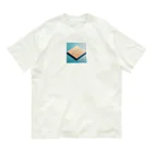 jhajhaのばれーぼーるこーと。 Organic Cotton T-Shirt