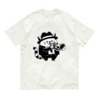 age3mのジャズキャット Organic Cotton T-Shirt