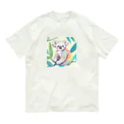 いちごソーダのコアラのクローバー Organic Cotton T-Shirt