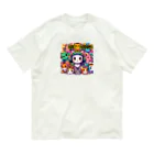 のだまクリエイターズらぼのにゃんアニマル軍団 Organic Cotton T-Shirt