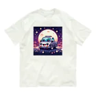 キャラクターズの可愛い車キャラクター Organic Cotton T-Shirt