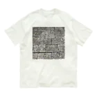 kawattiの画像店のコンクリートブロック オーガニックコットンTシャツ